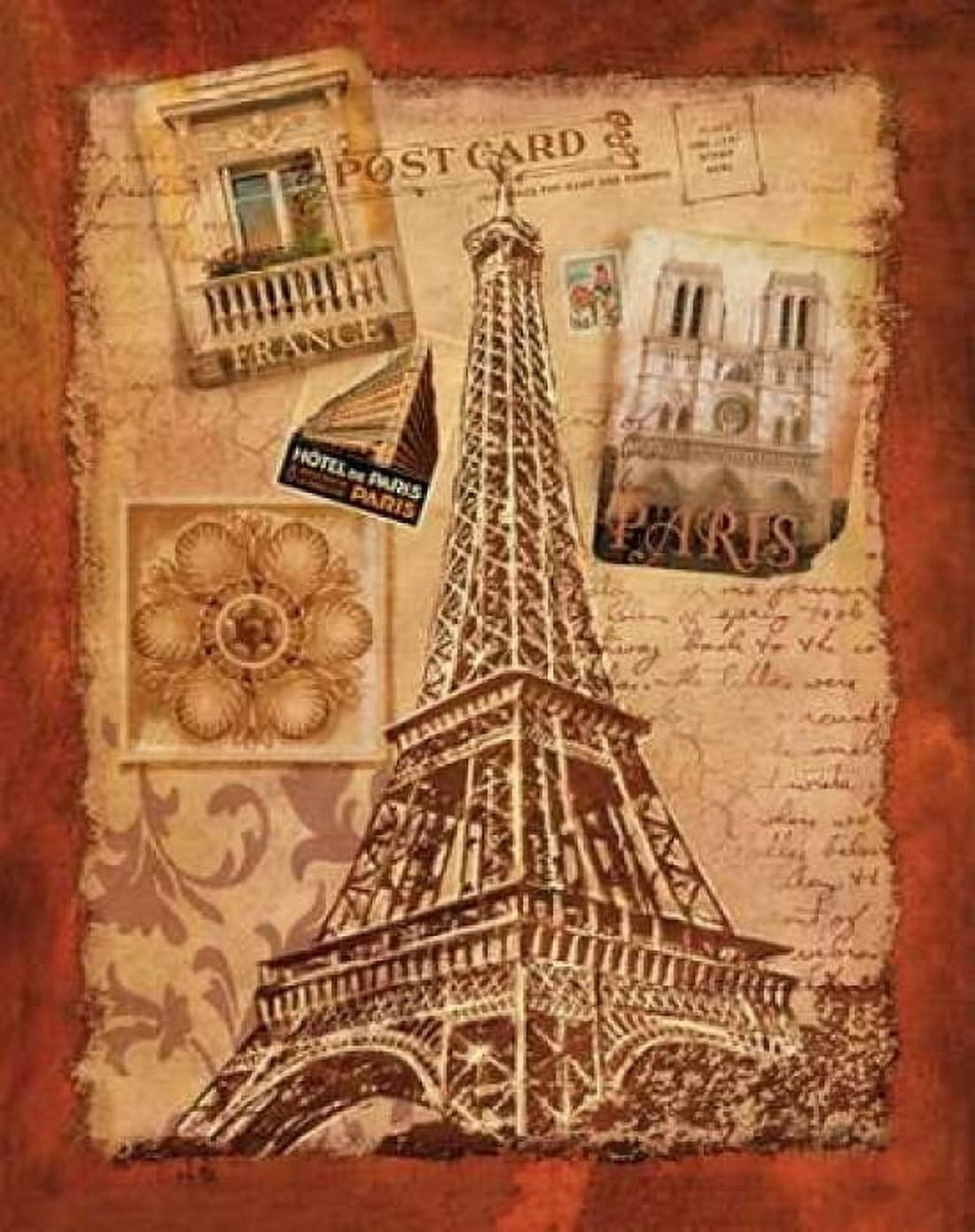 Memories of Paris Canvas Art - Conrad Knutsen (22 x 28)