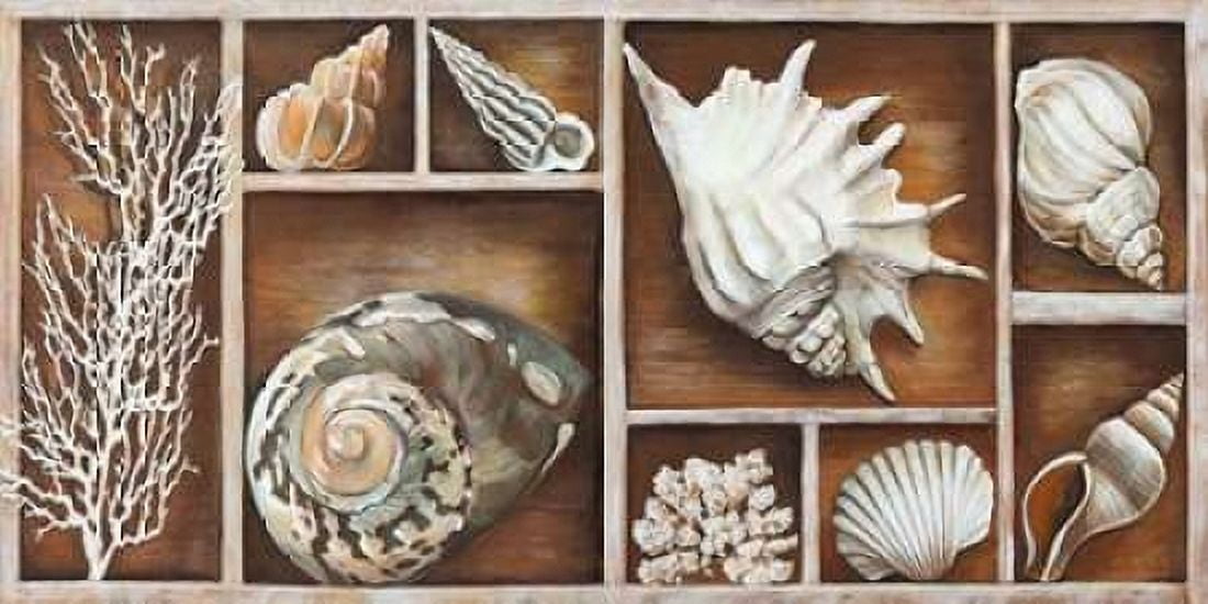 Memories of the Ocean Canvas Art - Ted Broome (24 x 48)