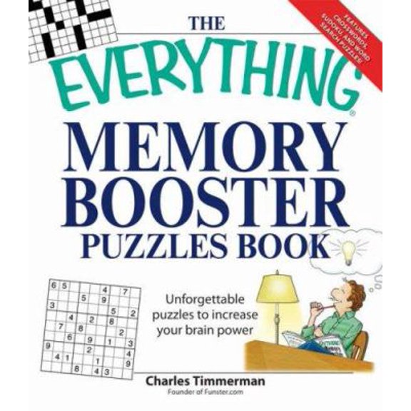 Pre-Owned The Everything Memory Booster Puzzles Book: Fun and challenging puzzles to increase your brain power