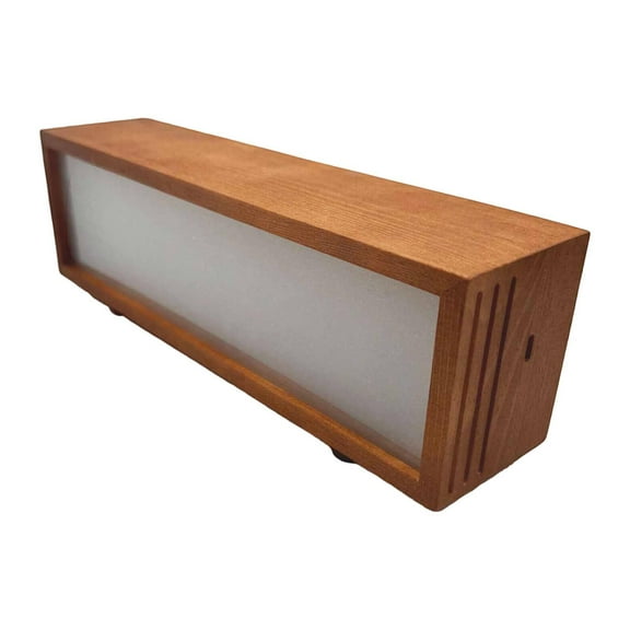 Memory Box Frame Photo Display Keepsake Case 10.43 Inch Wood for Office Desk Coffee Table Decor