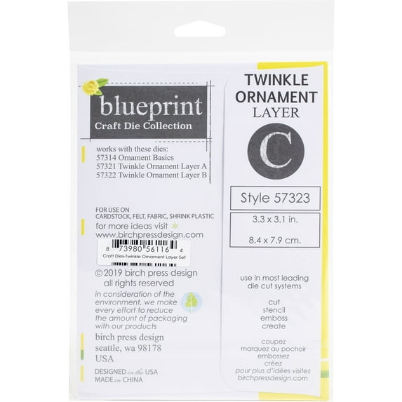 Memory Box Twinkle Ornament Layer