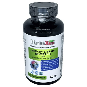 Memory & Brain Booster - 22 High-quality ingredients (60 Capsules)