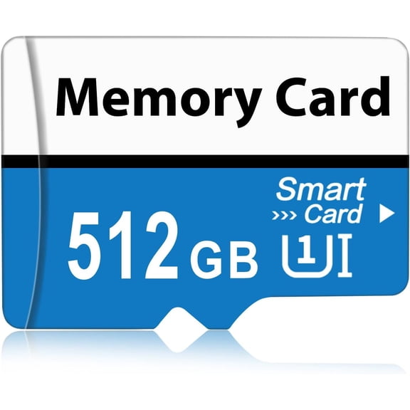 Memory Card 512 High-Speed TF Card Waterproof Memory Cards for Camera/Android Phone/Tablet, Options for Photographers and Mobile Users