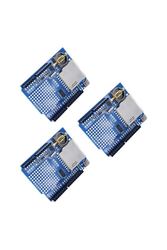 Memory Card Enableds Shield for Precise Time Stampeds Data Recording for Project