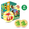 thumbnail image 1 of Memory Card Game - 16 Pairs Animals Memory Card Games for Kids 3 Years, Memory Game for Toddlers, 1 of 8