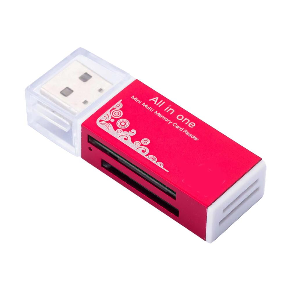 Memory Card Reader All In One Aluminium Multi Card Reader Adapter ...