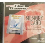 Memory Card and Storage Case for N64 Nintendo 64 Game Console