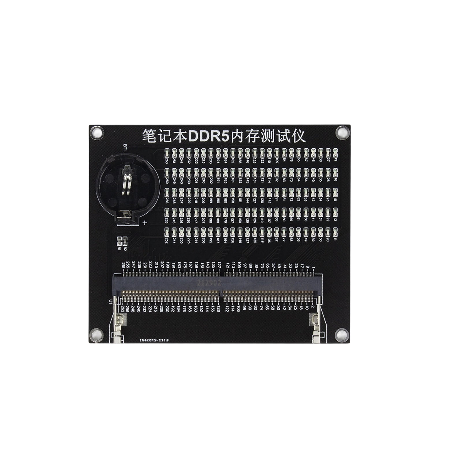 Memory Card for Laptop Notebook DDR5 DDR4 DDR3 Memory Slot Diagnostic Tool Tester Card with LED Indicators
