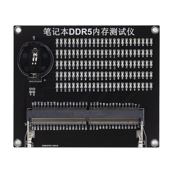 Memory Card for Laptop Notebook DDR5 DDR4 DDR3 Memory Slot Diagnostic Tool Tester Card with LED Indicators