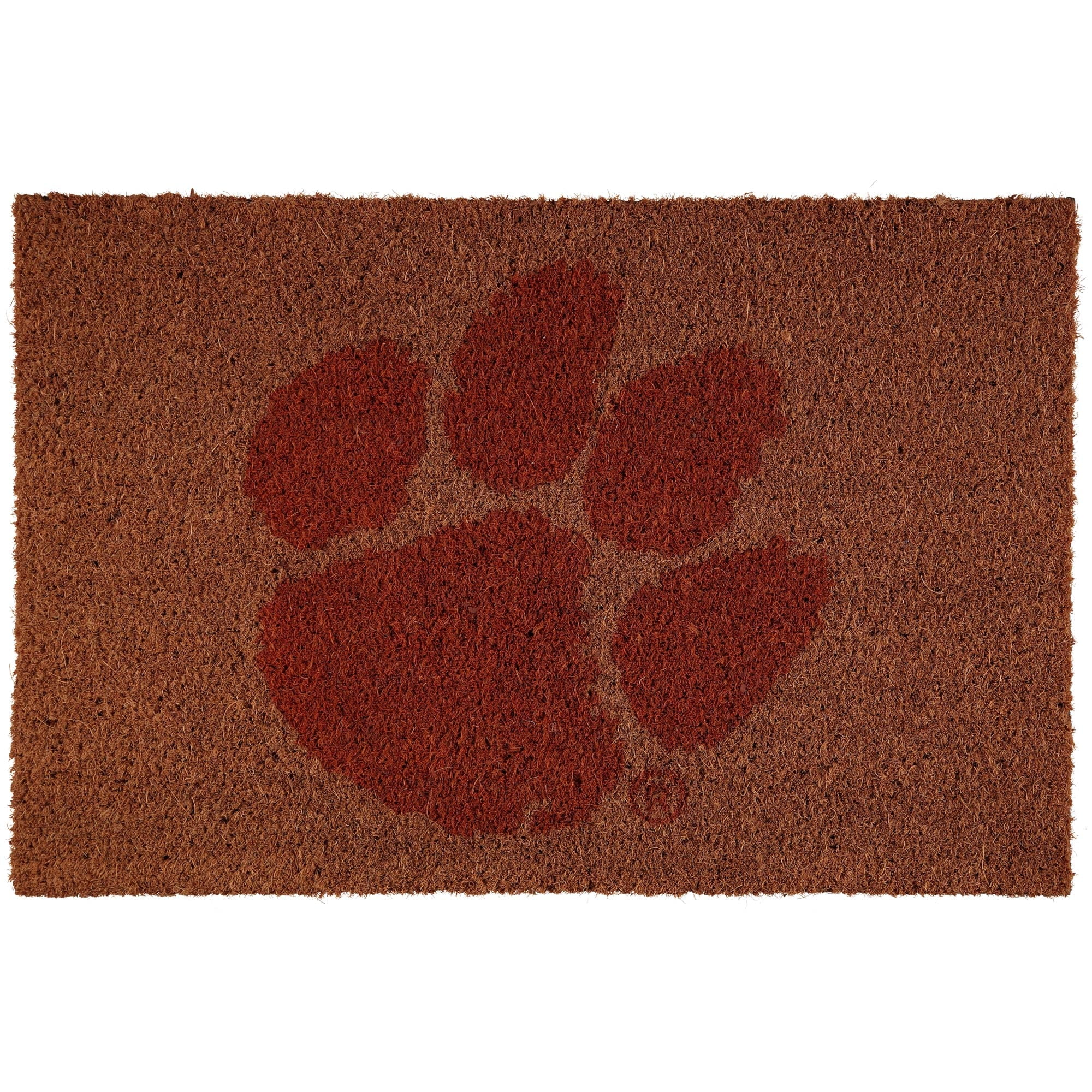 Memory Company LLC Colored Logo Door Mat NCAA CLEMSON TIGERS