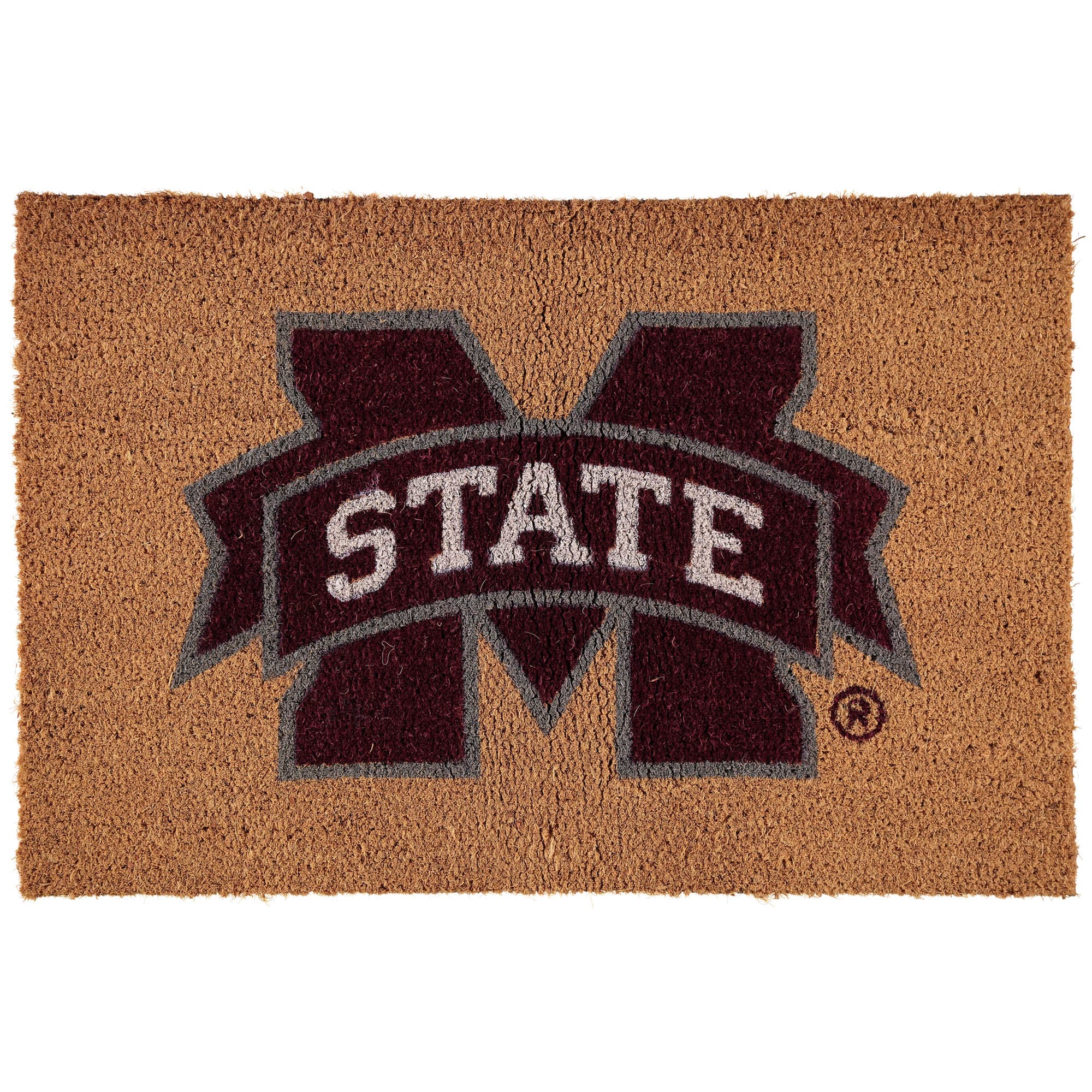 Memory Company LLC Colored Logo Door Mat NCAA MISSISSIPPI STATE