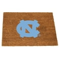 thumbnail image 1 of NCAA North Carolina TarHeels 19.5x29.5 Inch Coir Fiber Door Mat with Flocked Team Logo, 1 of 3