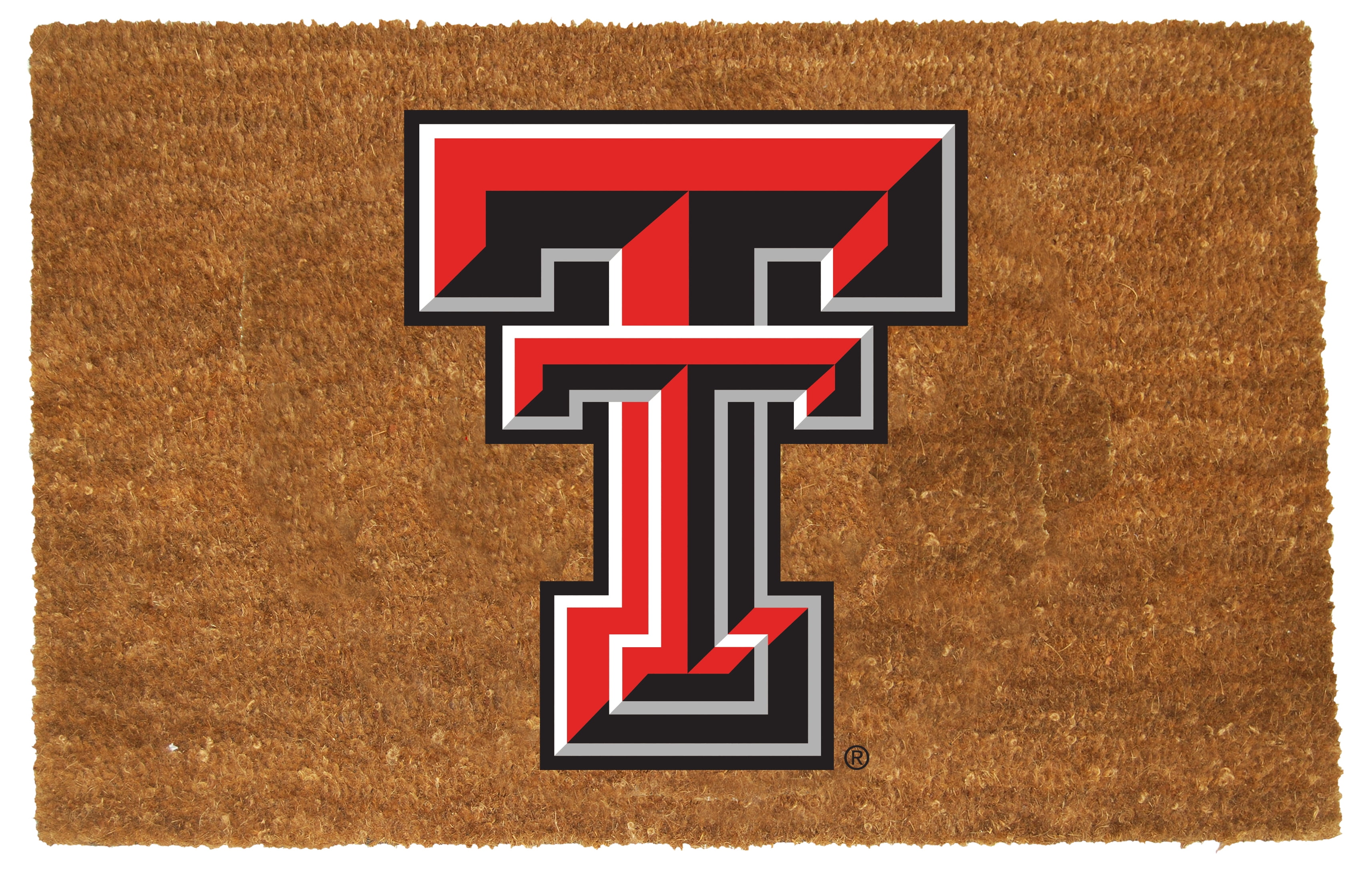 Memory Company LLC Colored Logo Door Mat NCAA TEXAS TECH