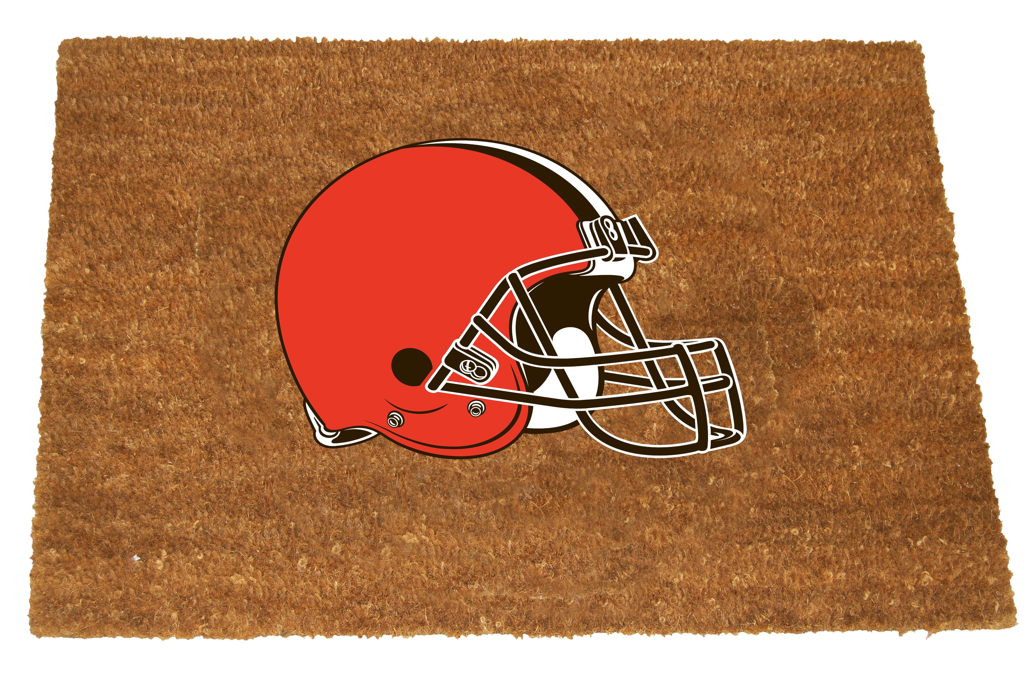 Memory Company LLC Colored Logo Door Mat NFL CLEVELAND BROWNS