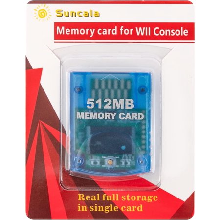 Memory Compatible with Gamecube and Wii Console, 512MB Memory for Nintendo Gamecube