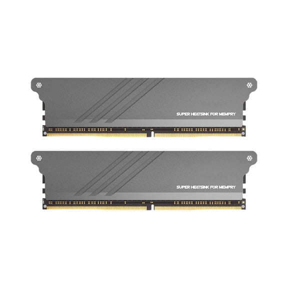 Memory Cooling Heatsink for DDR to DDR5 Desktop Memory Radiation Preventing Overheating and Boosting Performances