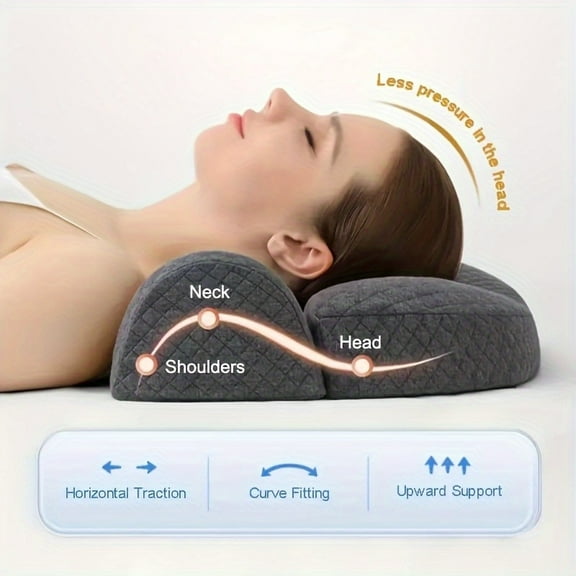 Memory Cotton Pillow, Memory Pillow, Cervical Support, Sleep Support Pillow Core, Super Soft Sleep Cervical Pillow