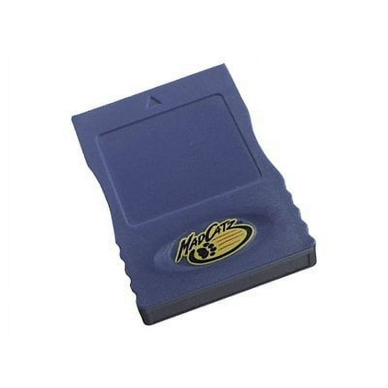 Mad Catz Memory Cube 4MB GameCube Memory Card, Flash Memory, 4 MB