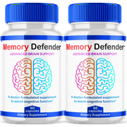 Memory Defender Brain Support Supplement Capsules Advanced Formula Pills 120 Capsules