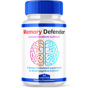 Memory Defender Brain Support Supplement Capsules Advanced Formula Pills 60 Capsules