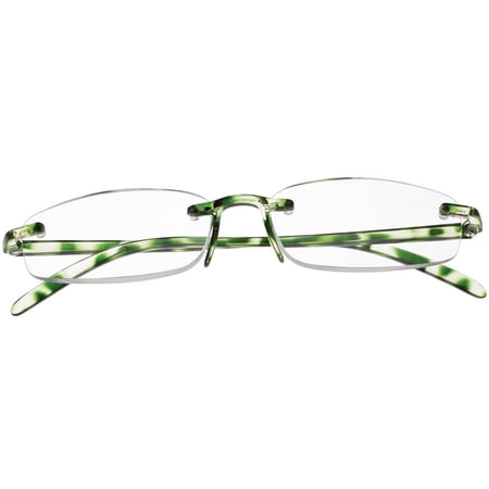 Memory Flex Readers - Green, Magnification 4.00X