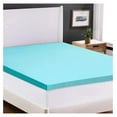 Memory Foam 2 Inch King Mattress Topper Mattress Pad, Gel Infused Soft