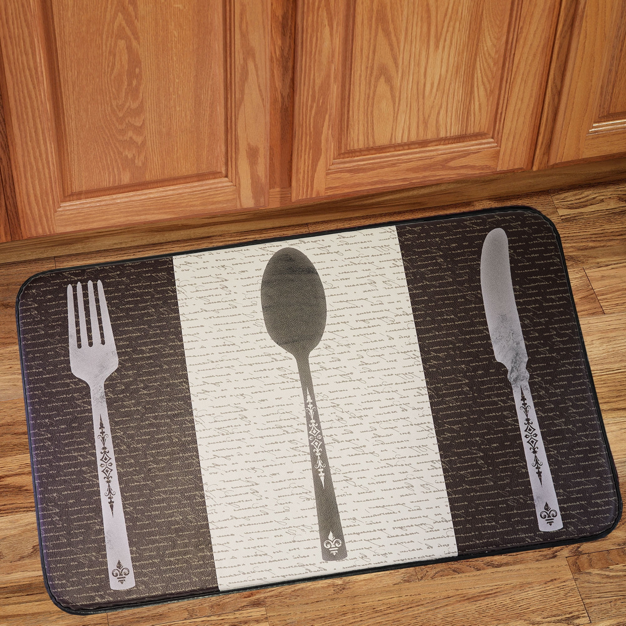 Memory Foam Anti Fatigue Chef Design Kitchen Floor Mat Rug 30" x 18