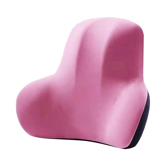 Memory Foam Back Cushion Ergonomic Design Breathable Removable Cover for Home Car Chair Sofa Office Seat Lumbar Support Sitting Comfort