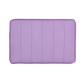 thumbnail image 1 of Memory Foam Bath Mat 16"X 24" Coral Velvet Super Non-Slip Rapid Water Absorption Soft and Comfortable Easier to Dry Machine Wash Bathroom Mat,Purple, 1 of 7