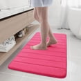 thumbnail image 1 of Memory Foam Bath Mat,24" x 16" Extra Soft Non-Slip Bathroom Mat,Super Absorbent Bath Mats for Bathroom Floor,Machine-Washable Dry Bath Rug Foot Mat, 1 of 8