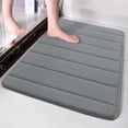 thumbnail image 1 of Memory Foam Bath Mat, 24" x 16", Ultra Soft and Non-Slip Bathroom Rugs, Water Absorbent and Machine Washable Bath Rug for Bathroom, Shower, and Tub, 1 of 1