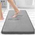 thumbnail image 1 of Memory Foam Bath Mat 24x16, Extra Soft Absorbent Bathroom Rug, Quick Dry Bath Mats, Non-Slip, Machine Washable Carpet for Bathroom, Tub and Shower, Home Decor Accessories, 1 of 9