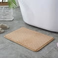 thumbnail image 1 of Memory Foam Bath Mat, Bathroom Rugs Non Slip, Soft and Comfortable Mat, Water Absorbent Bath Rug Runner for Shower Bathroom Floors, 15.7 x 23.6 Inches,0.6inch Thickness, 1 of 4