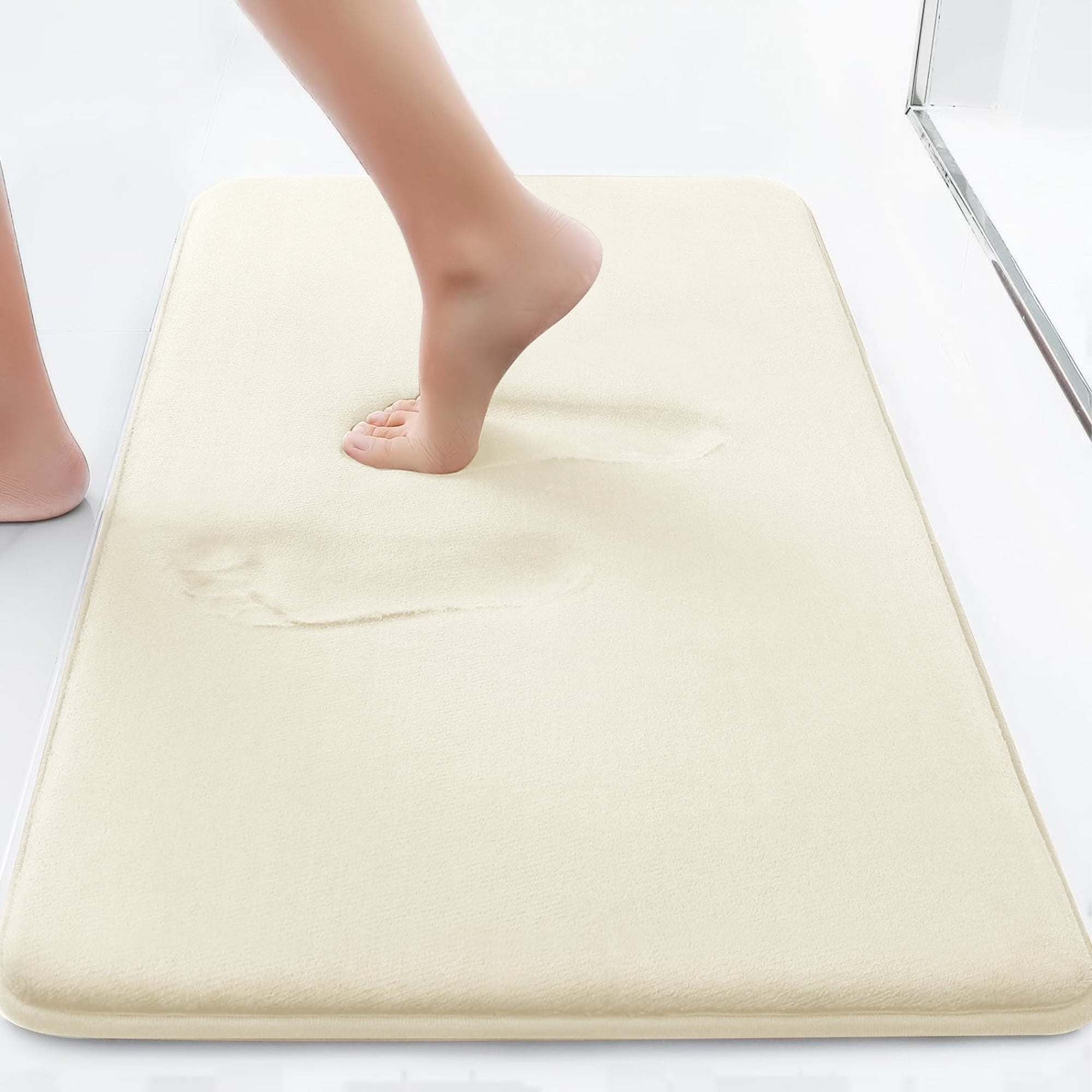 Memory Foam Bath Mat, Large Bathroom Rugs Non Slip, Soft and ...