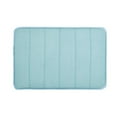 thumbnail image 1 of Memory Foam Bath Mat Non Slip Absorbent Super Cozy Bathroom Rug Carpet for Bathroom Kitchen Bedroom (40x60cm, Light Blue), 1 of 1
