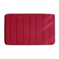 thumbnail image 1 of Memory Foam Bath Mat, Soft Absorbent Us Designed Bathroom Rug, Gripping Dots Machine Washable Bathmat, Cushioned Floor Mats, Shower Sink Rugs Room Décor Accessories,Coral Red Ciozy, 1 of 2