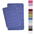thumbnail image 1 of Memory Foam Bath Mat, Soft and Comfortable, Super Water Absorption, Non-Slip, Thick, Machine Wash, Easier to Dry for Bathroom Floor Rug, 1 of 2