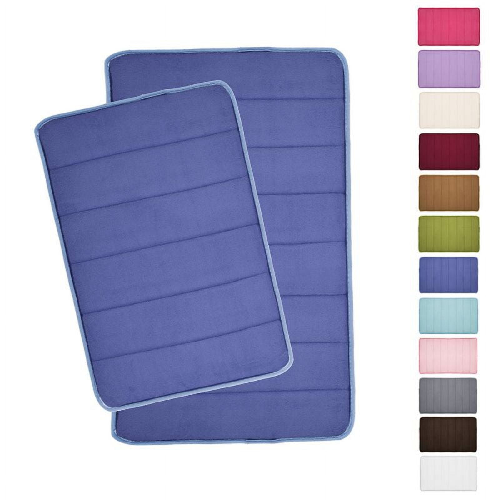 Memory Foam Bath Mat, Soft and Comfortable, Super Water Absorption, Non