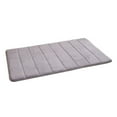 thumbnail image 1 of Memory Foam Bath Mat Super Absorbent Non Slip Shower Rug Soft Coral Fleece Bathroom Floor Mat with Quick Dry Anti Skid Backing for Home Spa 50x80cm, 1 of 2