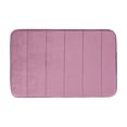 thumbnail image 1 of Memory Foam Bath Mat, Ultra Soft Absorbent Rose Red, Non Slip Quick Drying Machine Washable For Bathroom Shower Floor, 1 Piece, 1 of 6