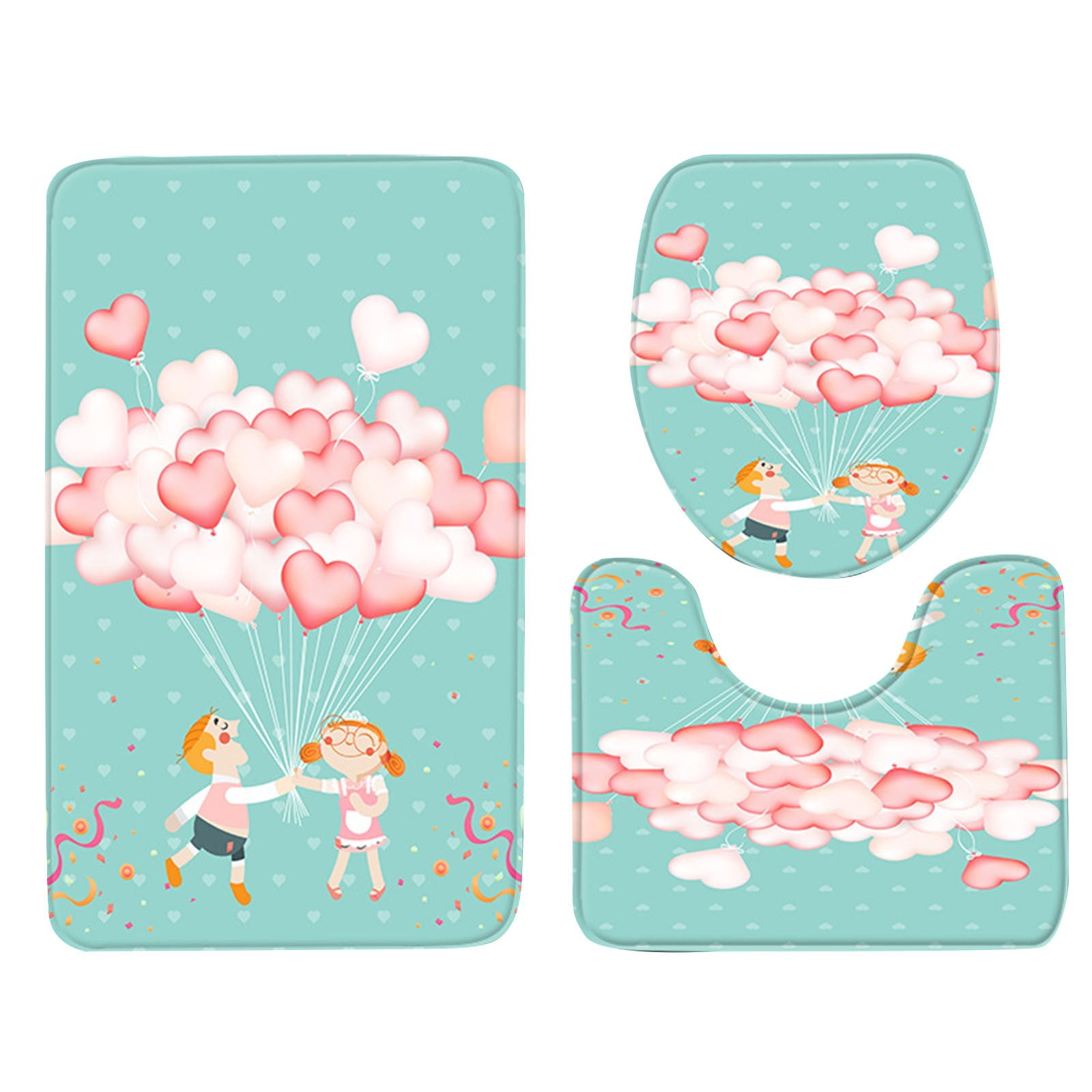 Memory Foam Bath Rugs for Bathroom Extra Large Bathroom Rugs Non Toilet