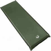 Memory Foam Camping Pad, Lightweight Inflatable Sleeping Mat for Backpacking, Compact Ultralight Foam Camping Air Mattress for Tent, Hammock