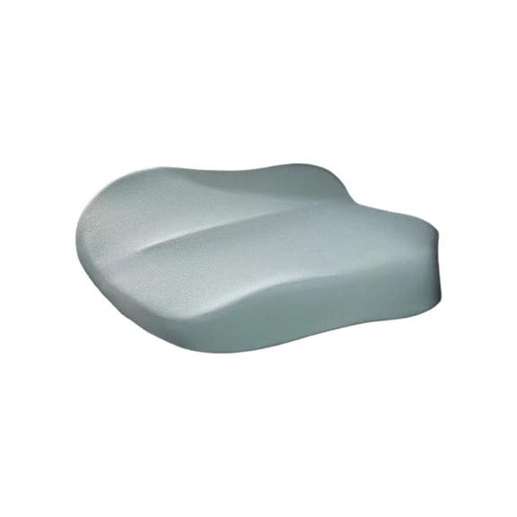 Memory Foam Car Seat Cushion (16.7x15.7") - Non-Slip Driver Height Booster Pad for Better Visibility & Comfort. Ergonomic