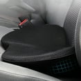 thumbnail image 1 of Memory Foam Car Seat Cushion with Lumbar Support, Wedge Design Lifts Driver Height – Improves Posture Vision Hip Pain Relief for Long Drive Office Travel Use, 1 of 8