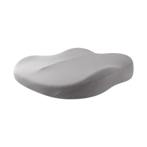 Memory Foam Car Wedge Seat Cushion,Ergonomic Driver & Passenger Pad with Non-Slip Rubber Bottom,Height-Increasing Design for Better Vision & Posture,Relieves Hip Pain for Travel & Daily Driving