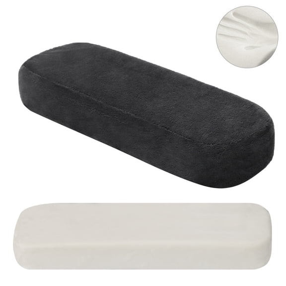 Cushion Chair Armrest Pads Covers Memory Foam Elbow Pillow for Forearm Support Comfortable Arm Rest Protectors for Chairs Wheelchair Gaming Setup