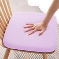 thumbnail image 1 of Memory Foam Chair Cushion 15.75x15.75in | Non-Slip Breathable Seat Pad for Kitchen, Office, Car, Restaurant | Gray, Purple, Black, Pink | Removable Washable Support Pillow | Slow Rebound, Moisture, 1 of 6