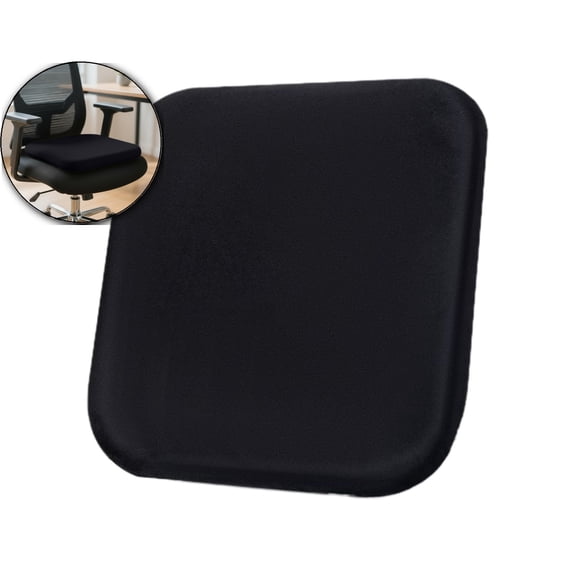 Memory Foam Chair Cushions, Detachable Washable Slow Recovery Sponge Chair Cushion with Non-Slip Bottom for Kitchen Dining Office Car, 13.8x13.8 Inch