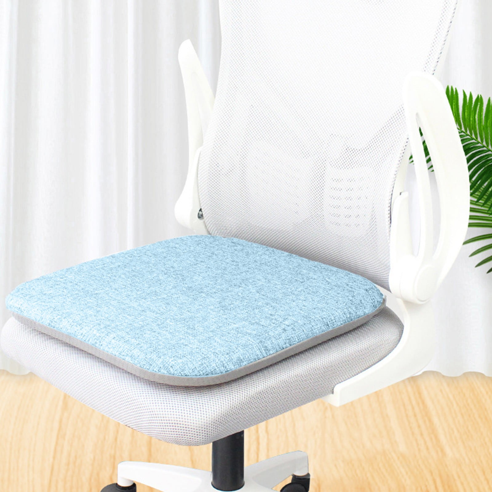 Memory Foam Chair Pads, 1 Pack DShaped Seat Cushions for Dining Office
