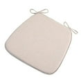 thumbnail image 1 of Memory Foam Chair Pads, Double Anti-Slip Design With Fixed Straps, Fabric Durable Comfortable Supportive For All-Day, Versatile Chair Cushions For Dining, 1 of 4